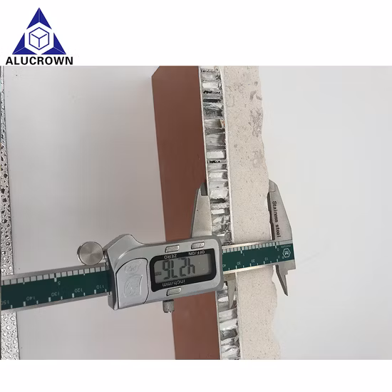 Pannello decorativo da parete Pannelli a nido d'ape in pietra di alluminio con piastrelle composite rifinite in marmo/pietra/granito