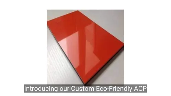 Pannello composito in alluminio perlato lucido