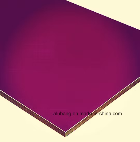 Rivestimento parete interna esterna Finitura a specchio Pannello composito in alluminio