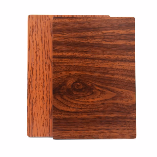 Nuovo pannello composito in alluminio e legno per decorazione con 1220*2440 mm